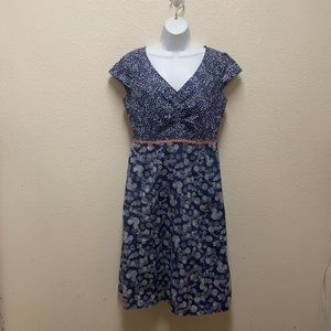 2 for $50 Boden Mixed Print Dress Size 6
